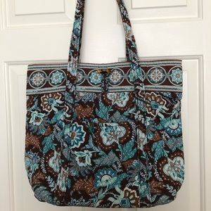 Vera Bradley Vera Tote - Java Blue